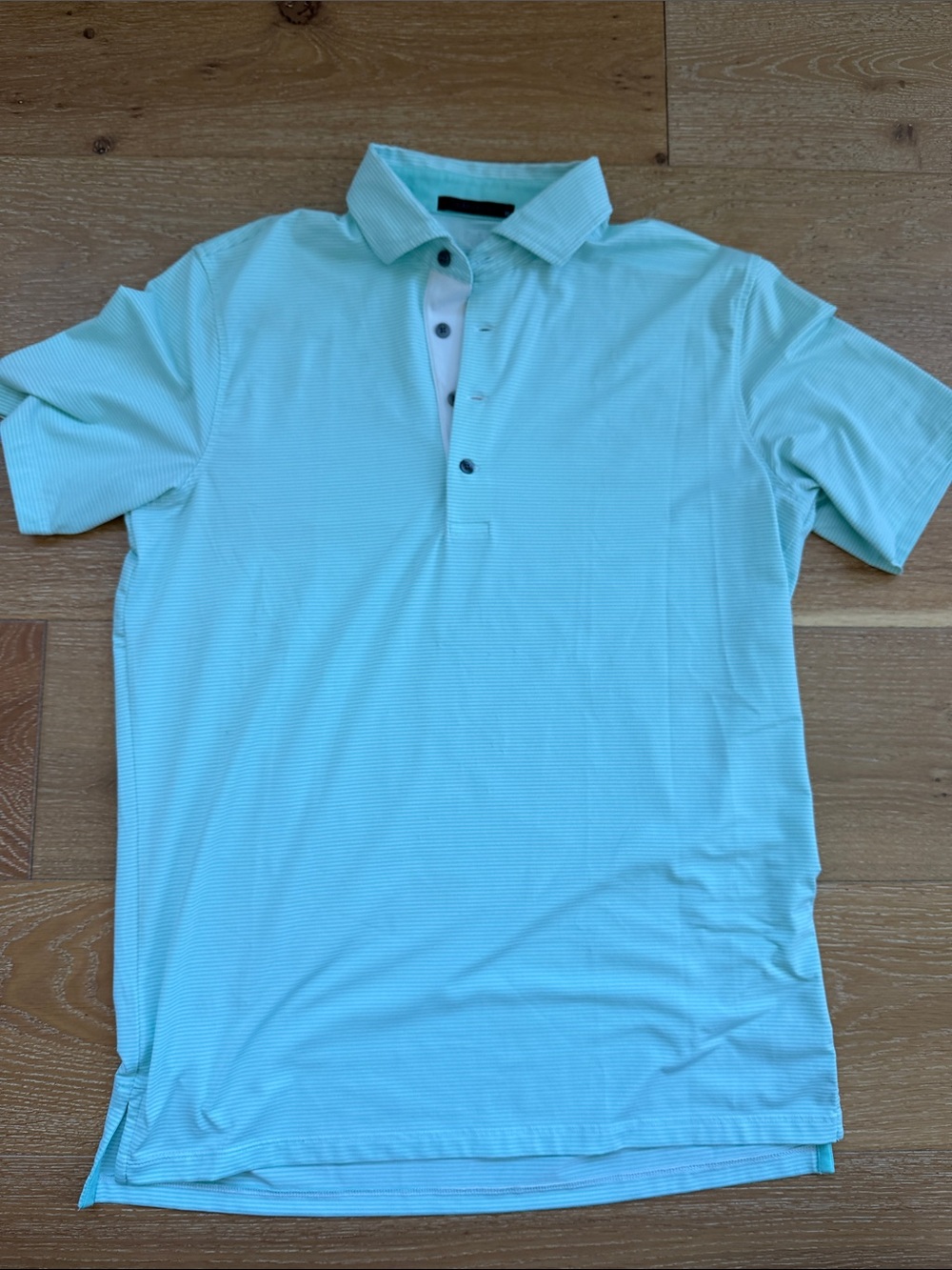 Greyson Polo in Mint Blue